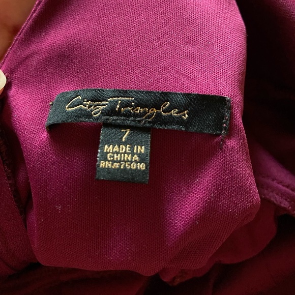 Magenta Prom/Gala dress - Picture 4 of 4